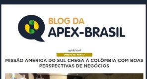BLOG DA APEX-BRASIL É O NOVO CANAL DE COMUNICAÇÃO DA AGÊNCIA