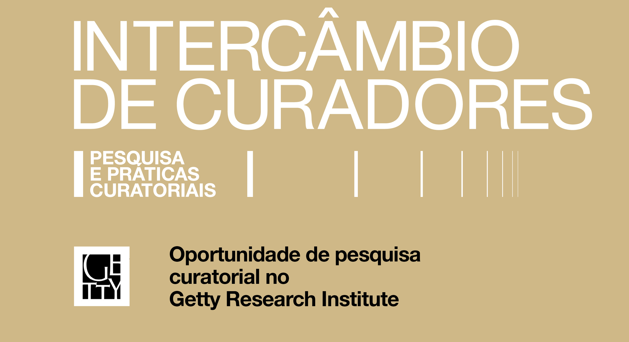 PROJETO LATITUDE SELECIONA CURADOR PARA INTERCÂMBIO NO GRI – GETTY RESEARCH INSTITUTE