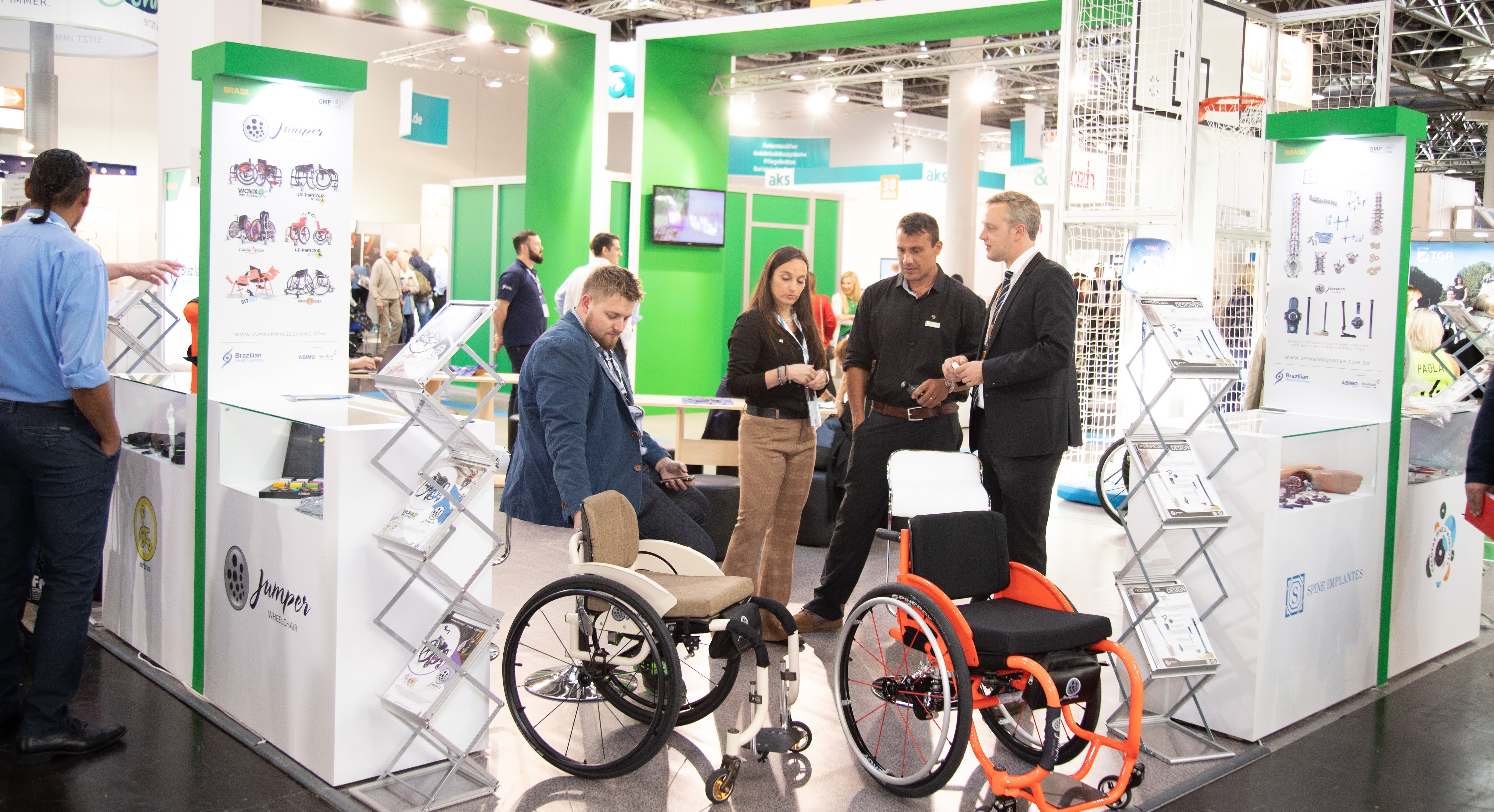 BRASIL ENCERRA COM SUCESSO PARTICIPAÇÃO NA REHACARE 2018