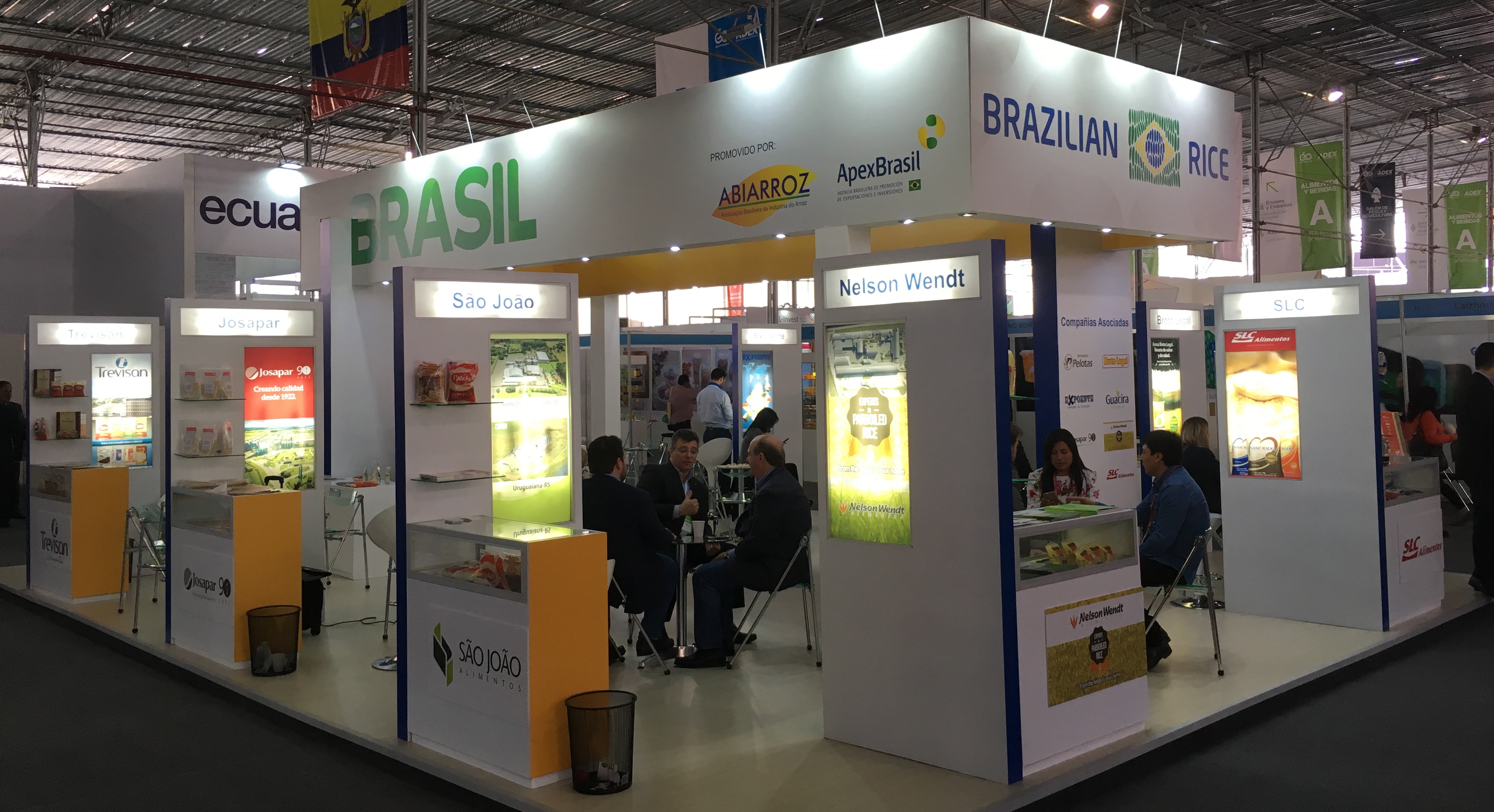 ARROZ BRASILEIRO MARCA PRESENÇA NA EXPOALIMENTARIA PERU