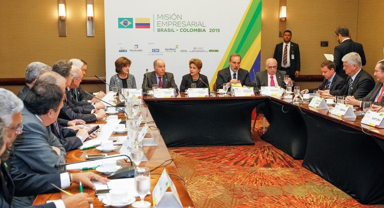 ENCONTRO EMPRESARIAL BUSCA AUMENTAR COMÉRCIO BRASIL-COLÔMBIA