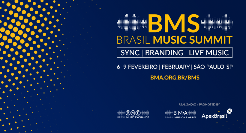 Brasil Music Summit acontece de 6 a 9 de fevereiro na Unibes Cultural