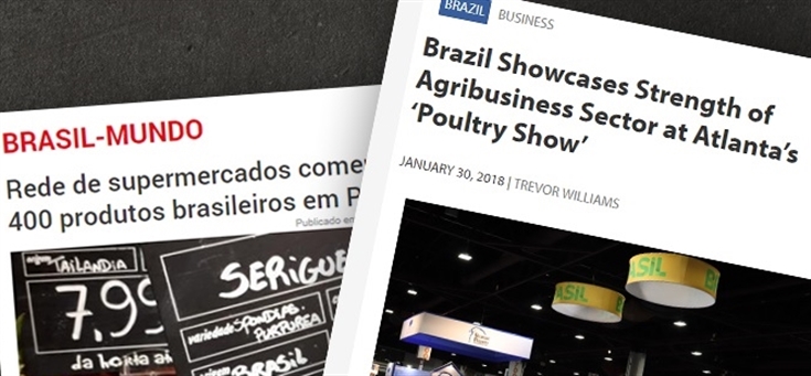 Produtos brasileiros são destaque em mídias estrangeiras