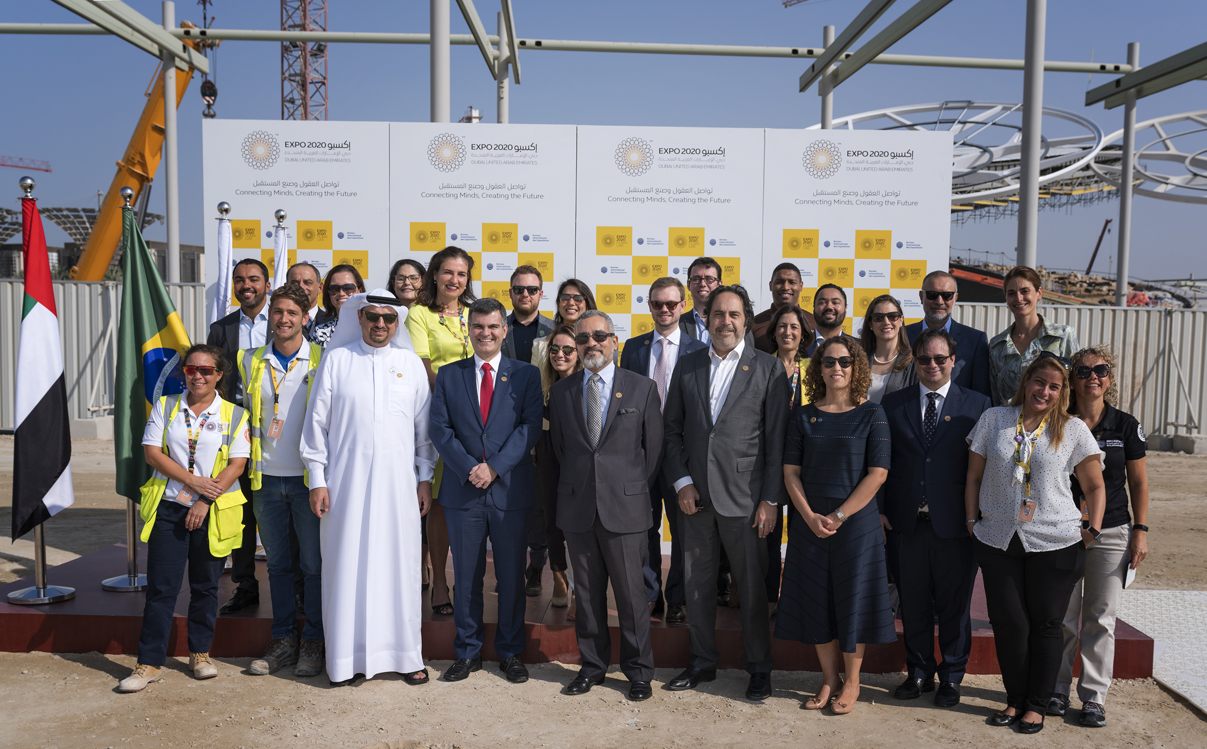 Brasil inaugura obra do Pavilhão Nacional na Expo 2020, em Dubai