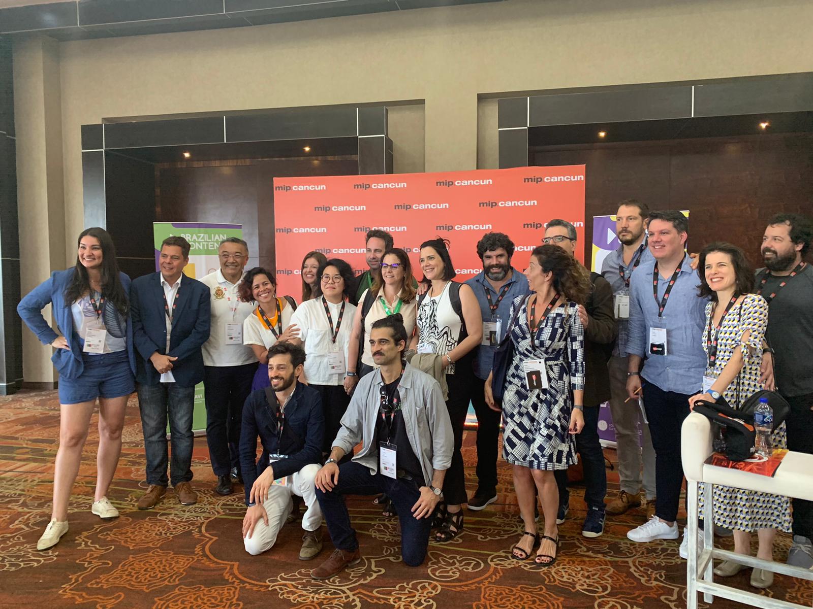 Delegação brasileira estreia no MIP Cancun com aproximação do mercado latino
