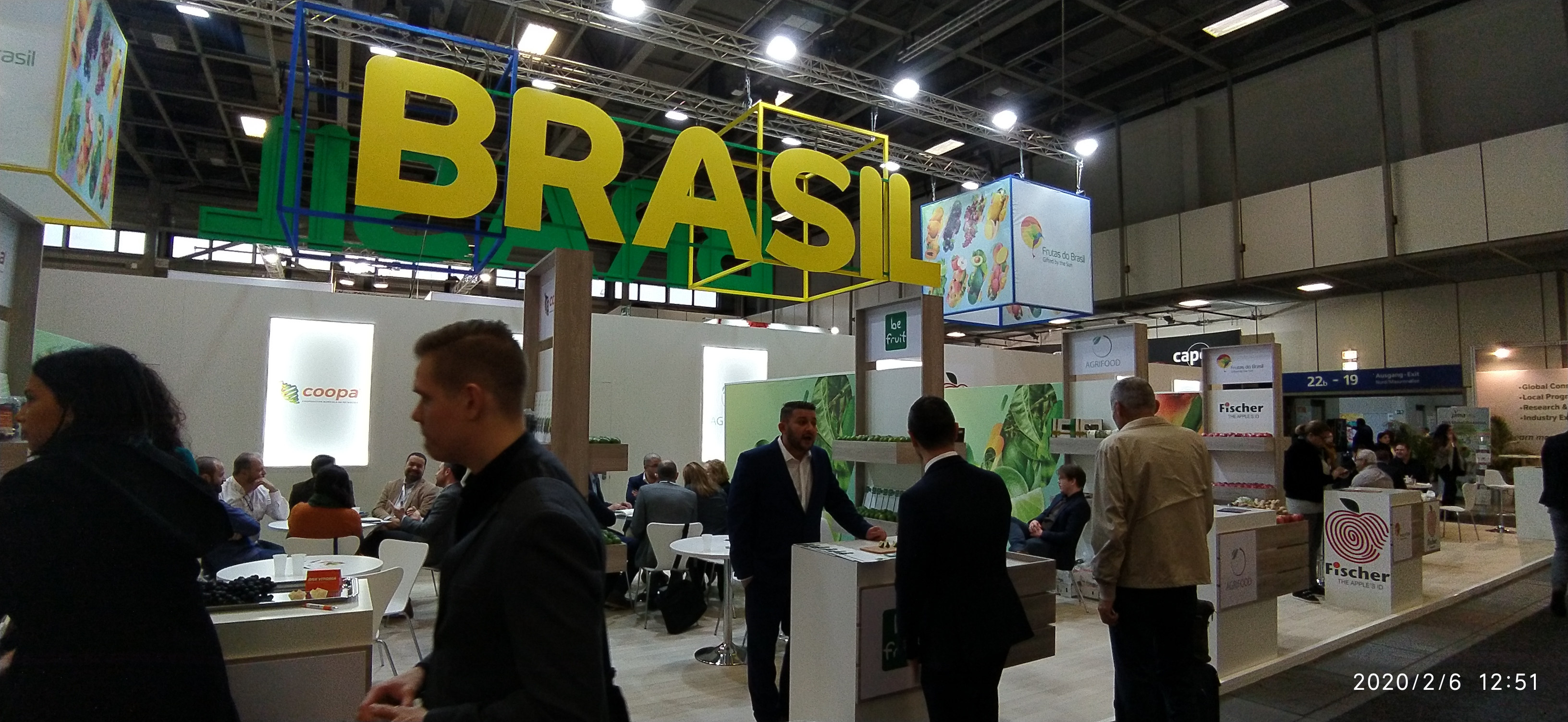 Fruticultores brasileiros estão satisfeitos com participação na Fruit Logistica 2020