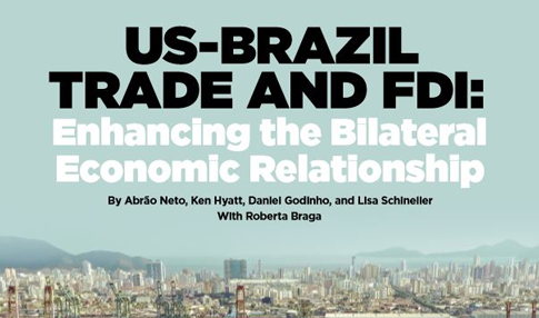 Apex-Brasil e Atlantic Council lançam estudo de relações Brasil-EUA