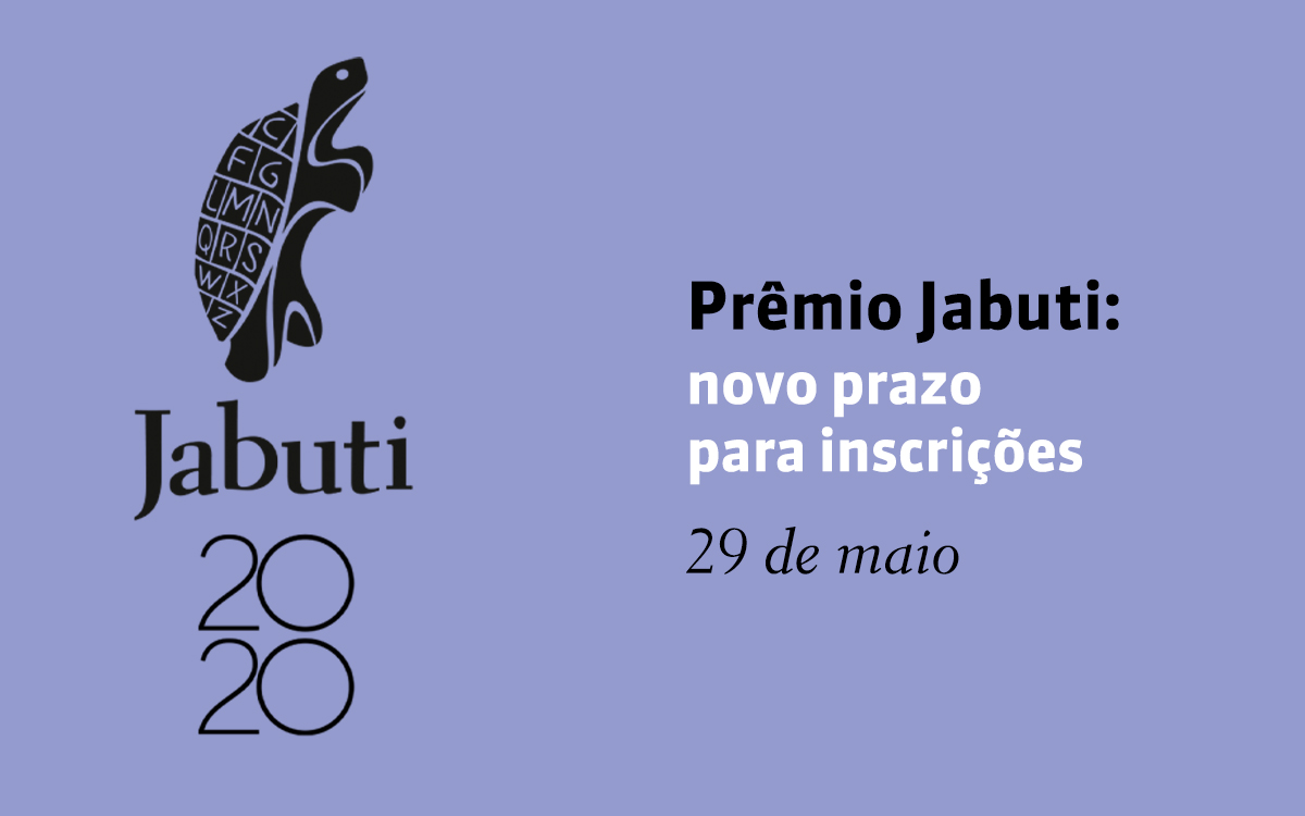 Prêmio Jabuti prorroga inscrições da 62ª edição