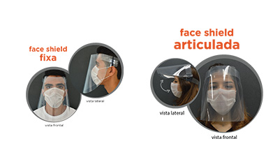Antilhas Embalagens desenvolve e oferece escudos faciais ao mercado