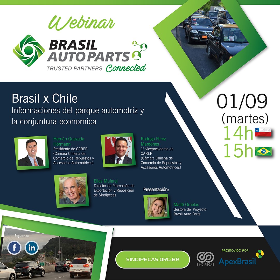 Rodadas on-line de negócio entre Chile e Brasil