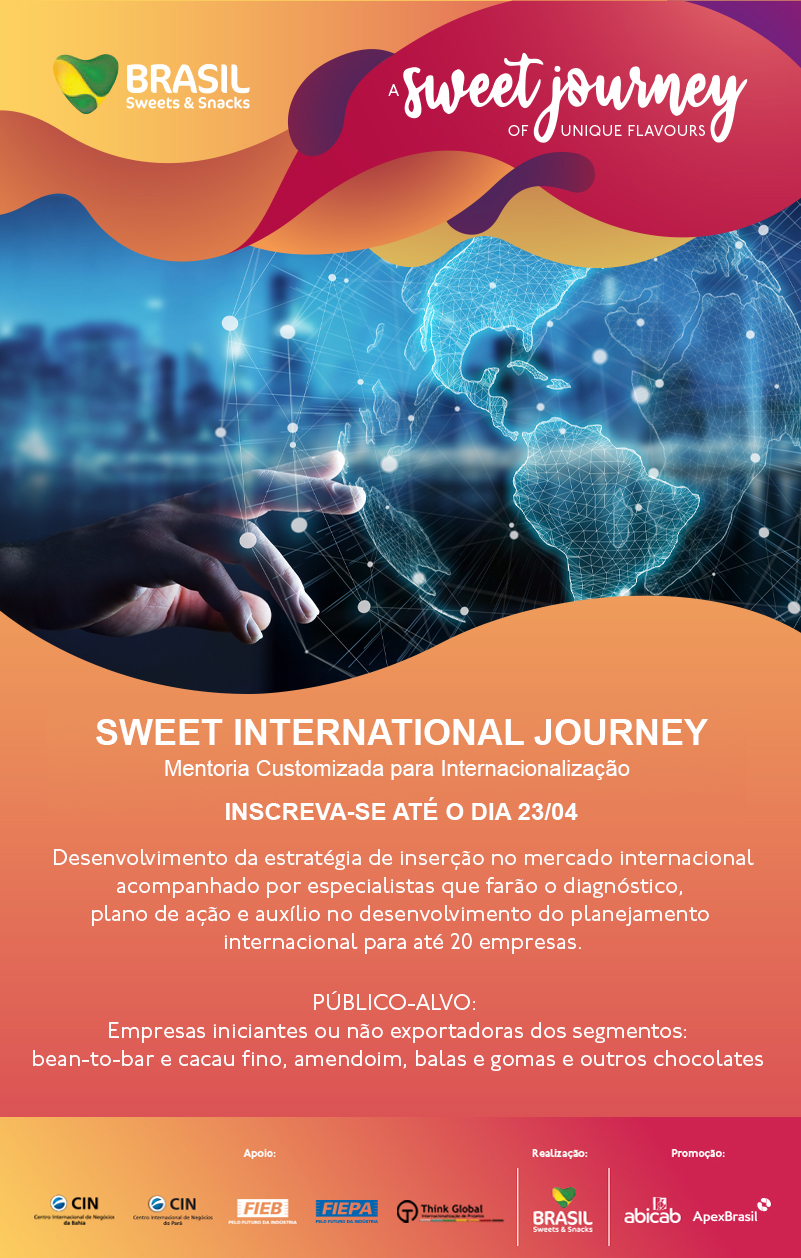 Sweet International Journey: Mentoria Customizada para Internacionalização