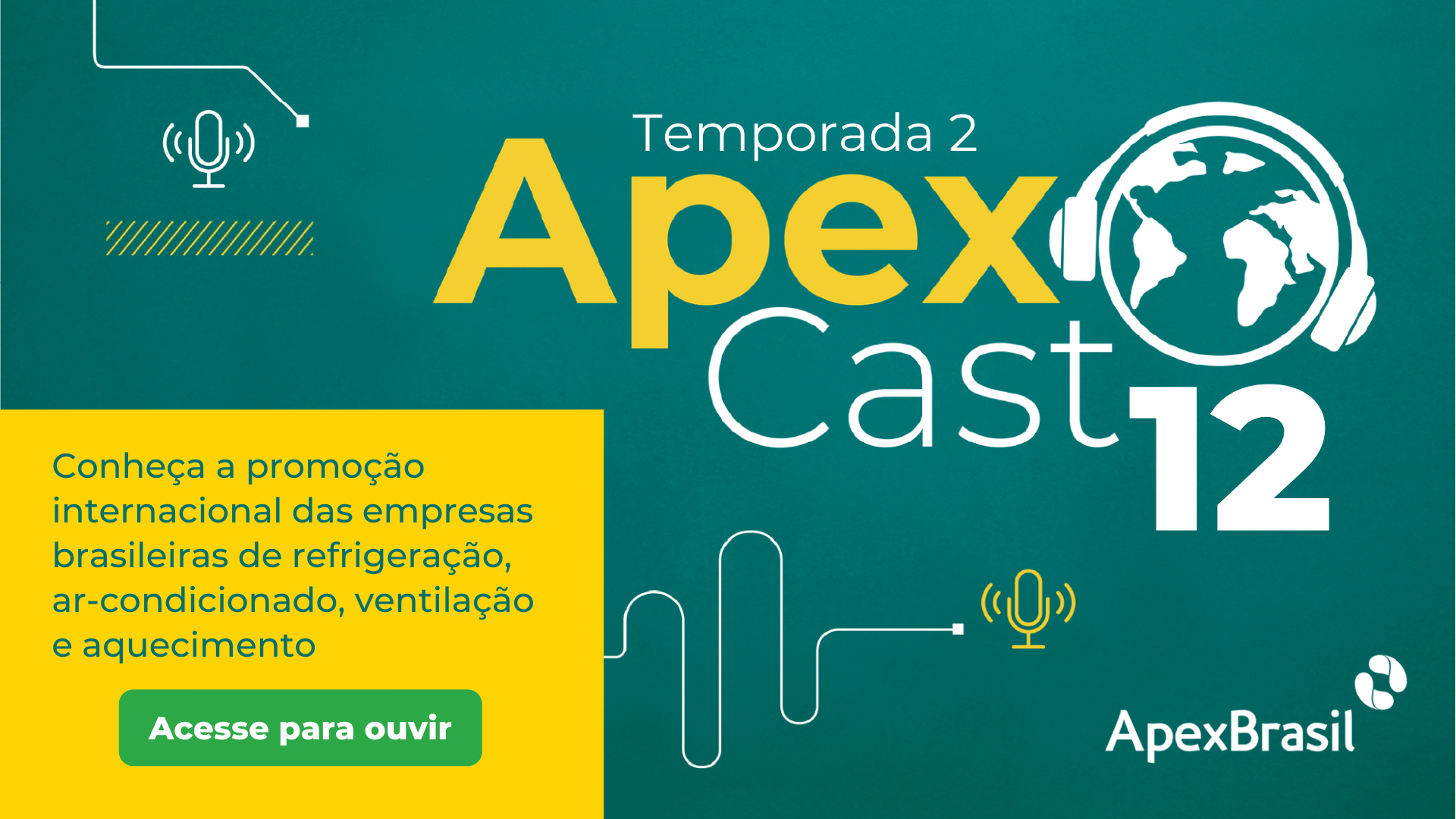 ApexCast apresenta a parceria para promover a indústria de refrigeração, ar-condicionado, ventilação e aquecimento no exterior