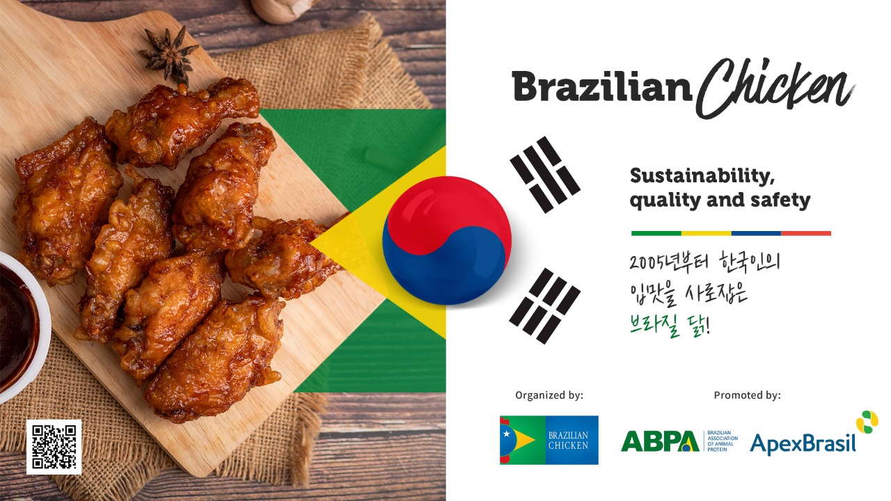 De olho em potencial aumento de exportações, ABPA promove campanha de imagem na Coreia do Sul