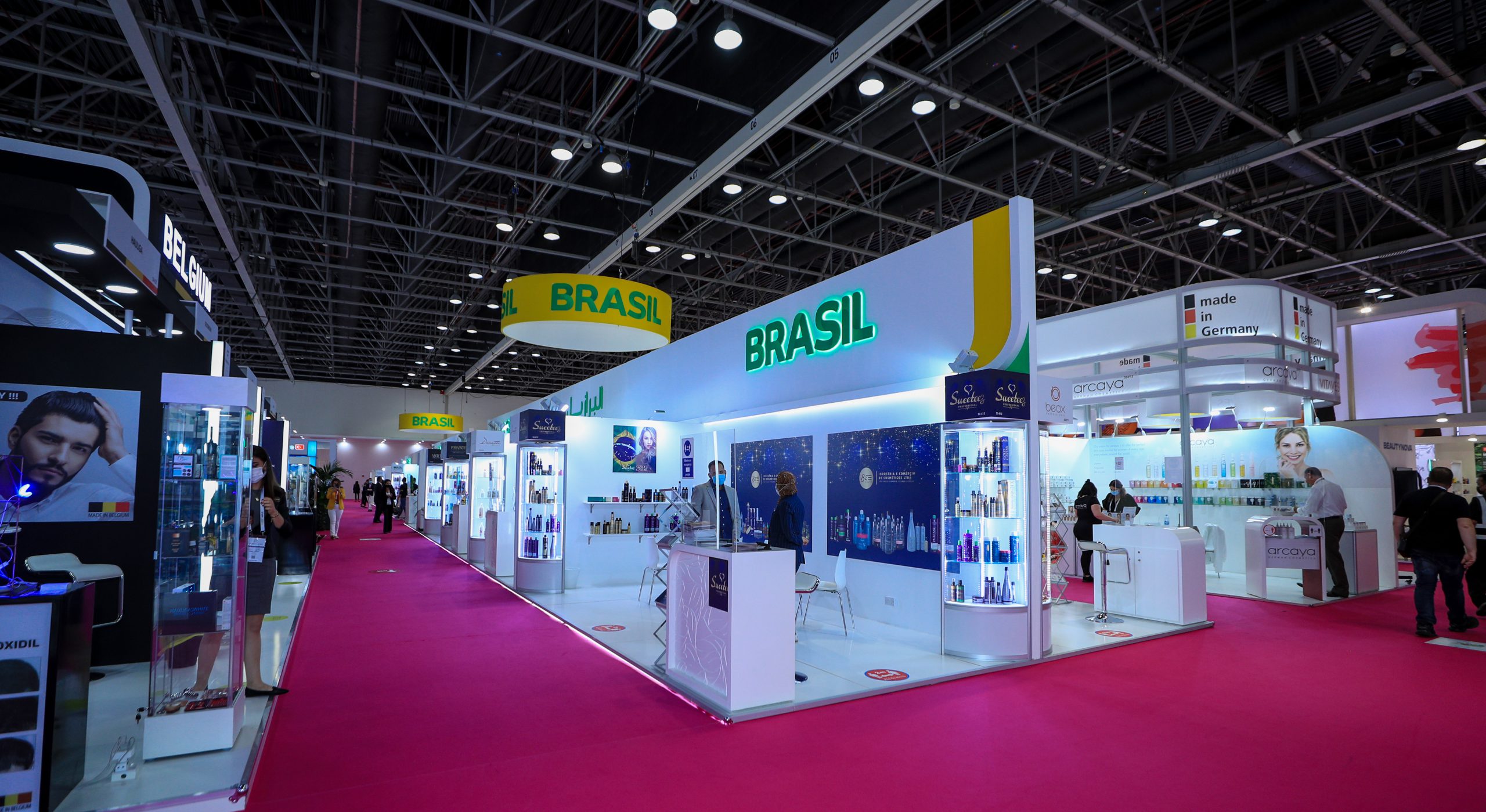 Empresas brasileiras apresentam resultados na Beautyworld Middle East Dubai